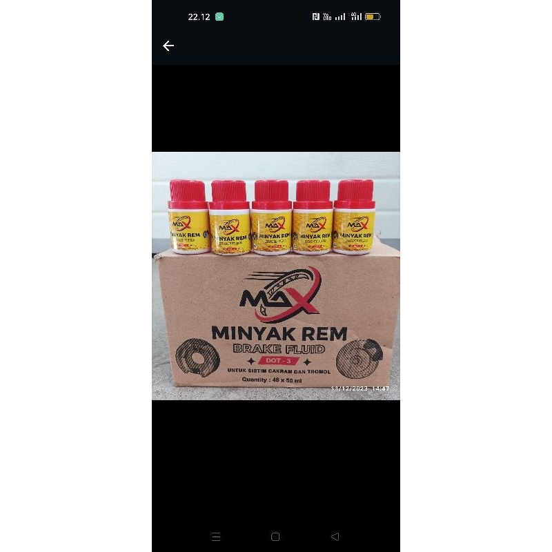 Jual MINYAK REM 50ml max | Shopee Indonesia