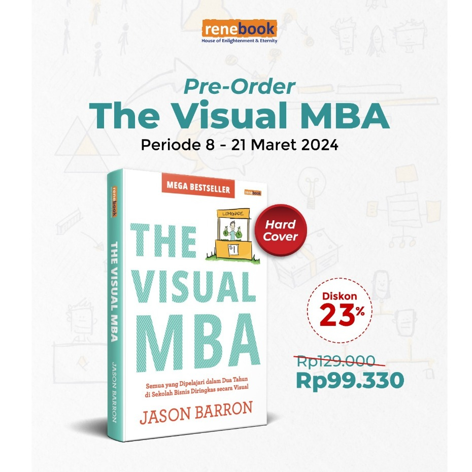 Jual Buku The Visual MBA (Hard Cover) - Jason Barron - Rene Turos ...