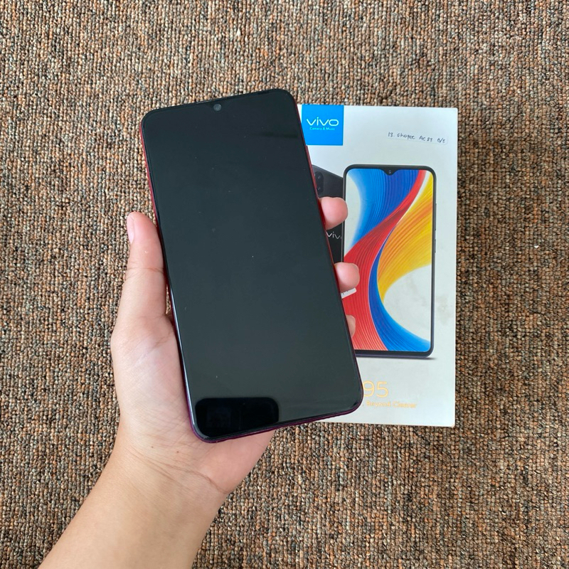 Jual Vivo Y95 4/32 Seken Resmi (red) | Shopee Indonesia