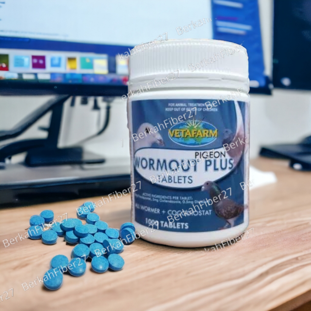 Jual WORMOUT VETAFARM PLUS obat cacing burung wormout obat cacing ...