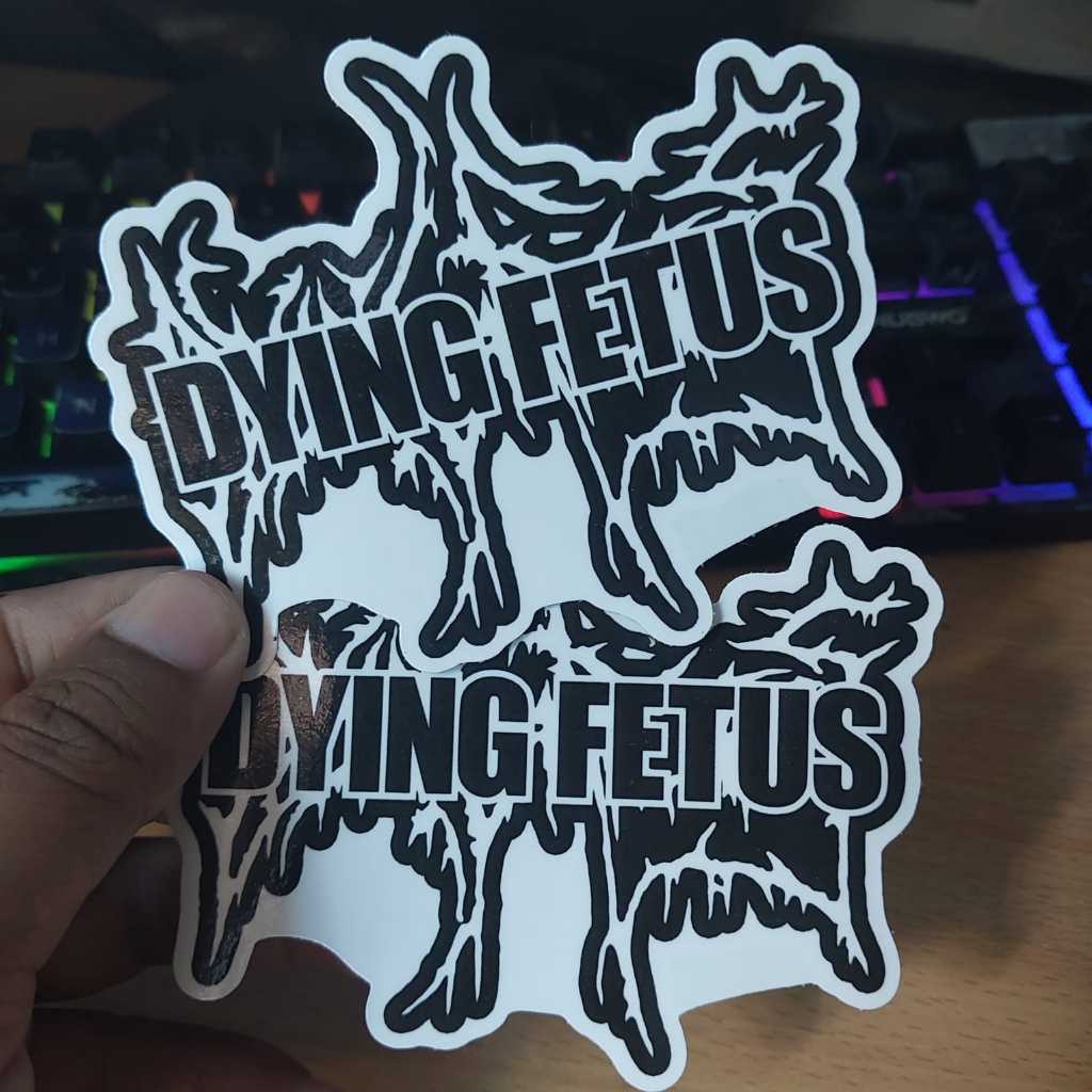 Jual Stiker Dying Fetus - Sticker Logo Band Power Metal - Stiker ...