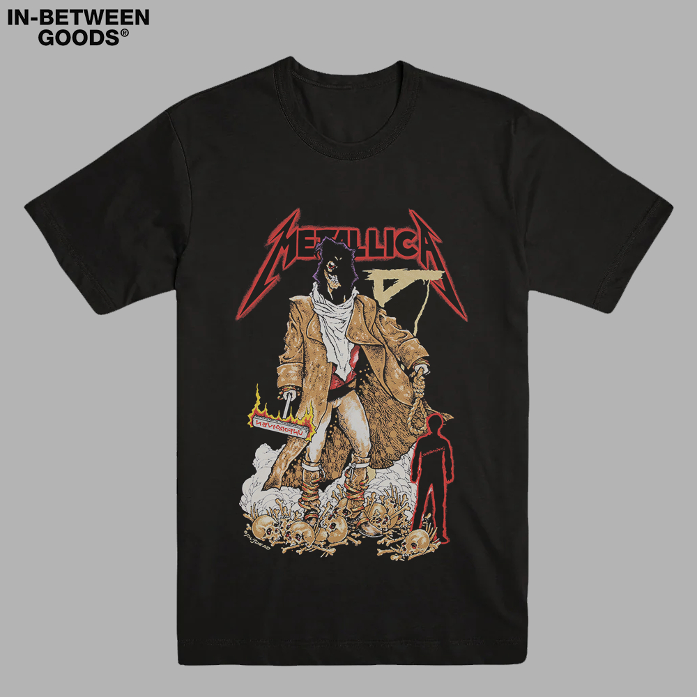 Jual METALLICA | T-SHIRT BAND | HEAVY METAL | MERCHANDISE | Shopee ...