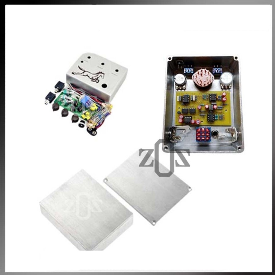 Jual Kotak Material Box Case Stompbox Pedal Effect Aluminium 1590BB ...