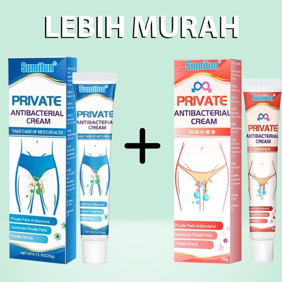 Jual SUMIFUN Private Antibacterial Cream Obat Gatal Selangkangan ...