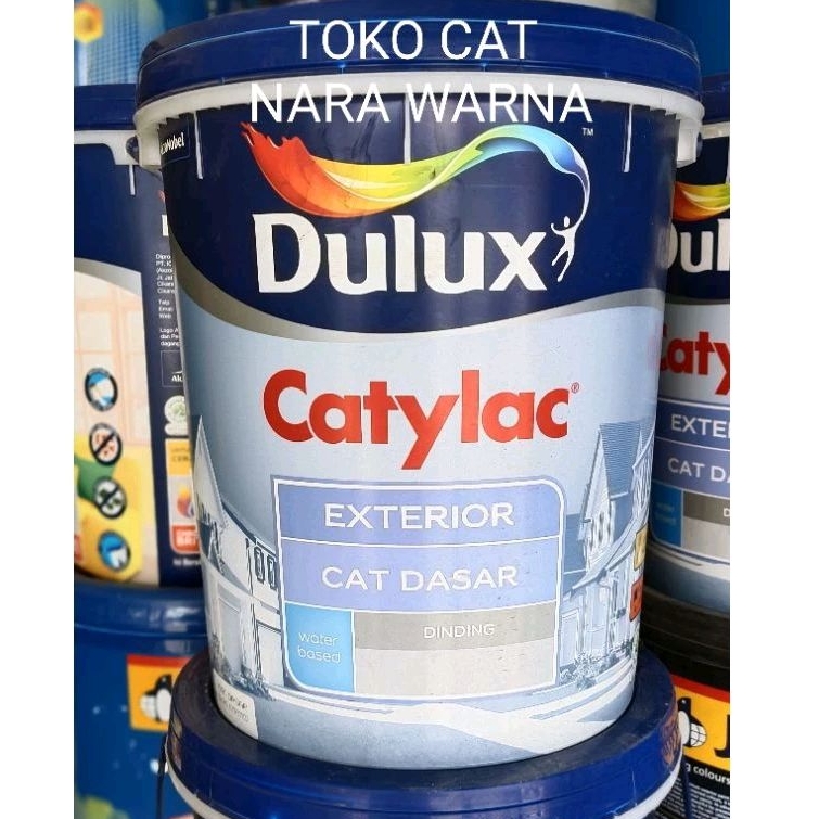 Jual Dulux Catylac Cat Dasar Exterior Cat Dasar Tembok Luar Kg Pail Shopee Indonesia