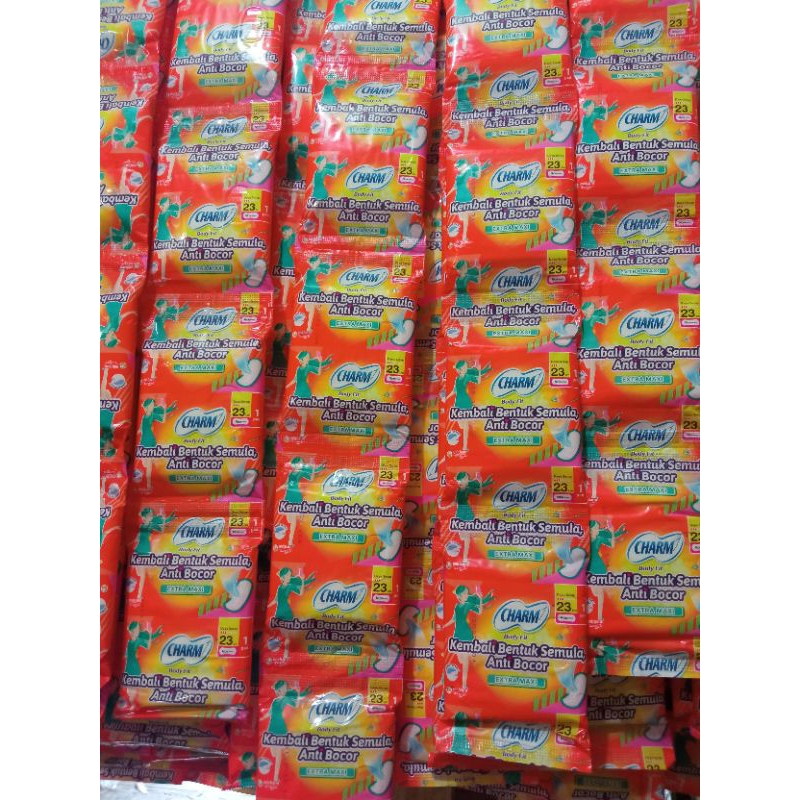 Jual Charm Pembalut Sachet Tanpa Sayap (1 Renceng) | Shopee Indonesia