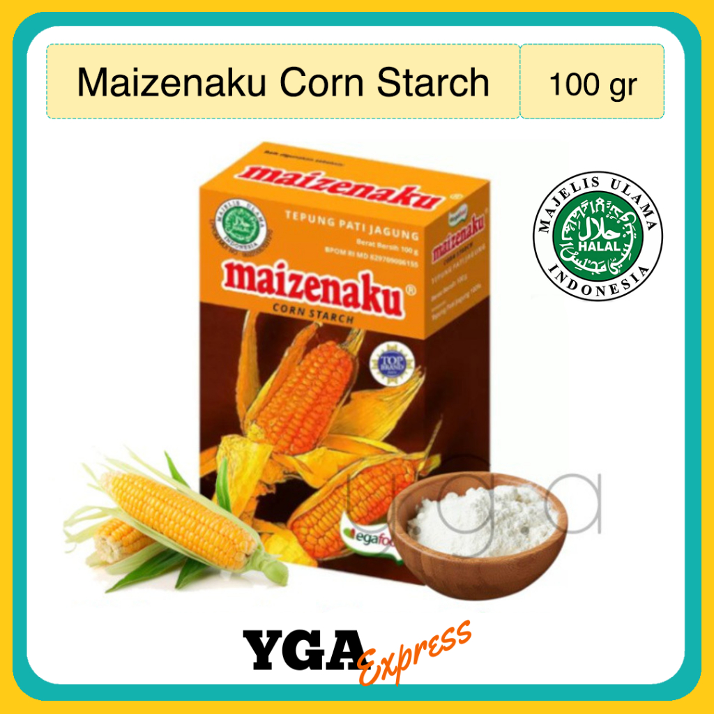 Jual Maizenaku Corn Starch Tepung Jagung / Maizena 100gr | Shopee Indonesia