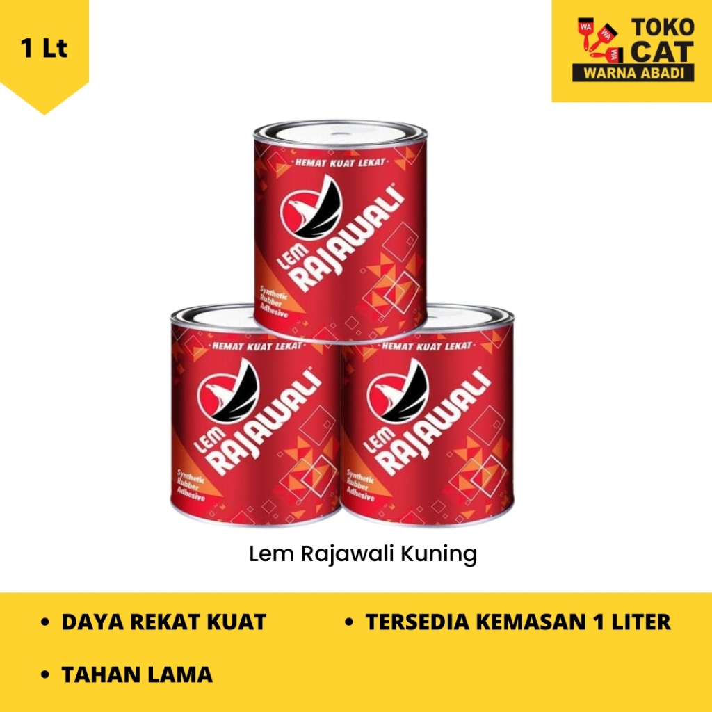 Jual Lem Rajawali Kuning 1 Liter | Shopee Indonesia