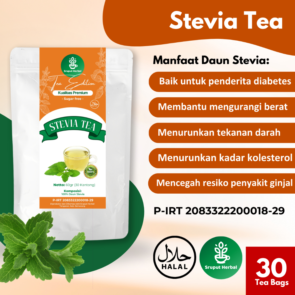 Jual Stevia Tea | Teh Daun Stevia | Teh yang Baik untuk Penderita ...