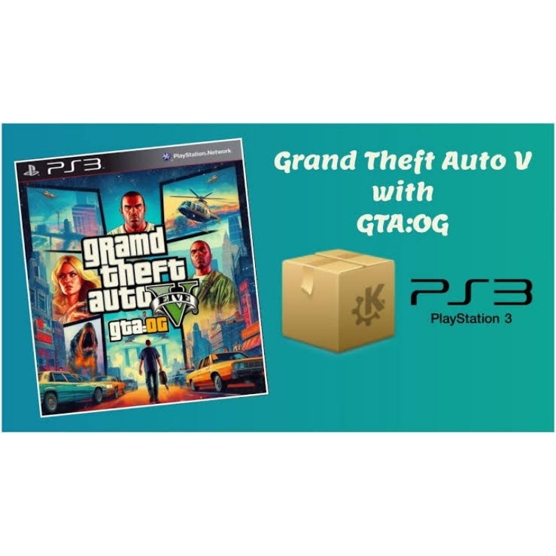Jual GTA V ONLINE PS3 OG PATCH Shopee Indonesia