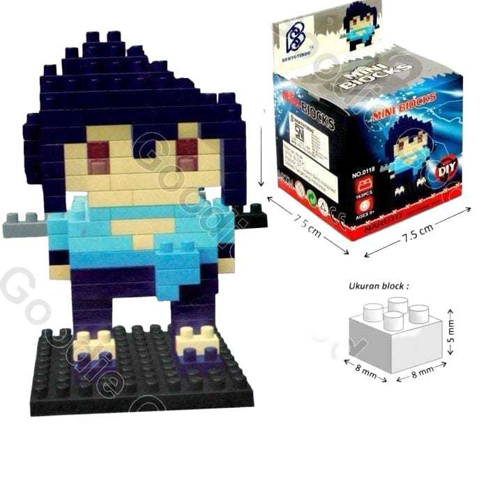 Jual Mini Block Karakter - Mainan Edukasi Balok Susun Anak DIY / Mini ...