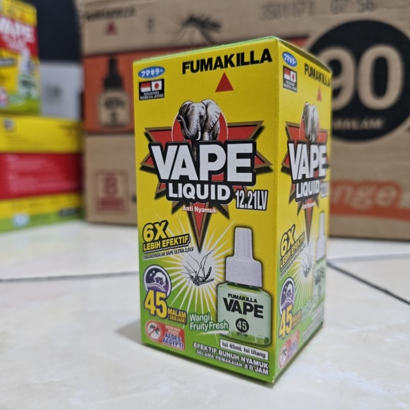 Jual VAPE OBAT NYAMUK ELECTRIC REFILL 45 FRUTY 6X LEBIH EFEKTIF | isi ...