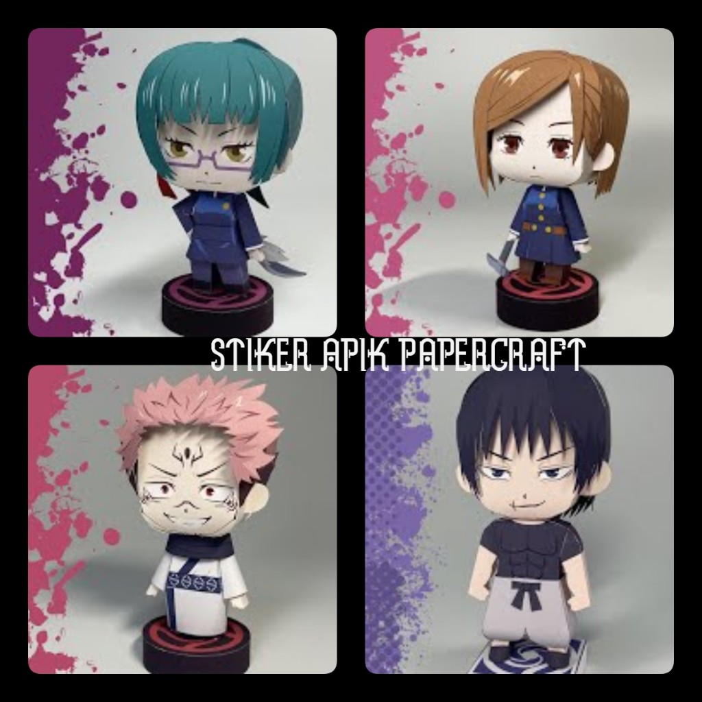 Jual Papercraft Anime Jujutsu Kaisen Part 3 DIY | Shopee Indonesia