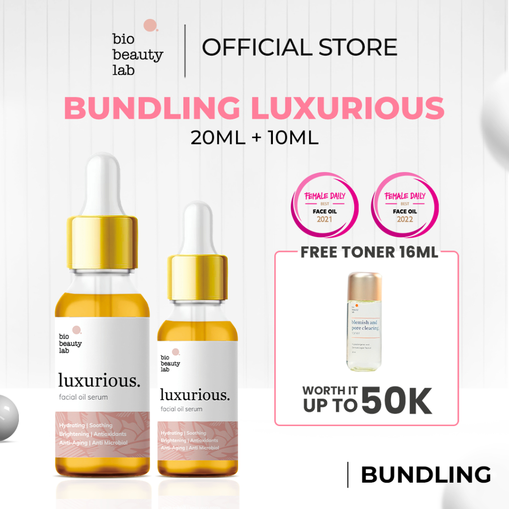 Jual Bio Beauty Lab Paket Mix Bundling ( Luxurious Facial Oil Serum