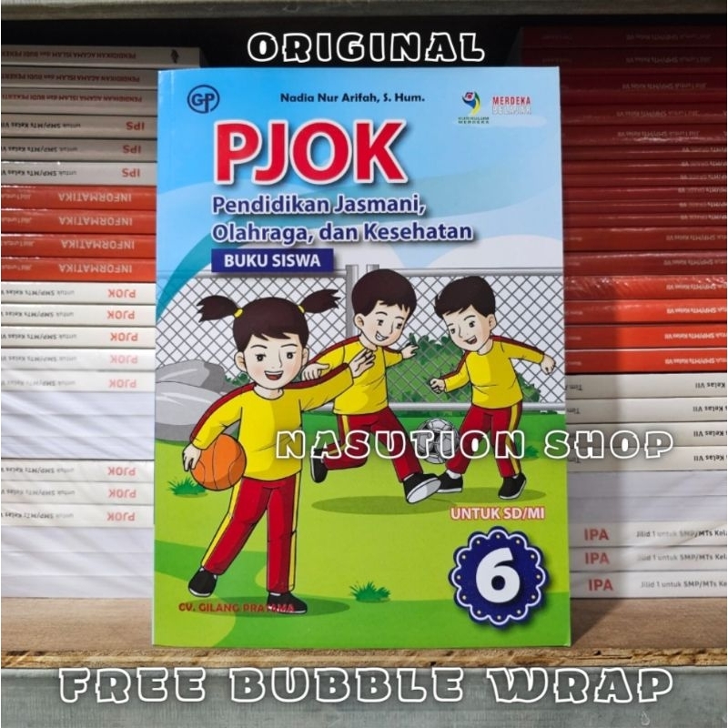 Jual Buku PJOK Kelas 2 3 5 6 SD/MI Kurikulum Merdeka CV Gilang Pratama ...