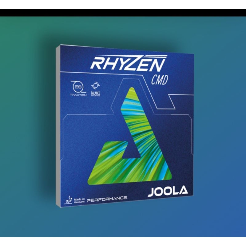 JOOLA Belag Rhyzen CMD – 2,0 Mm, Blau, Für Präzises Offensivspiel Mit Hoher Kontrolle