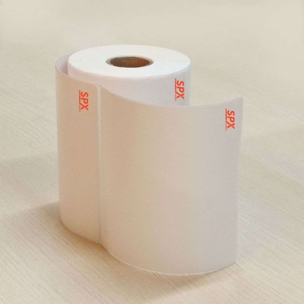 Jual WM Label Sticker Thermal Roll SPX 100x150mm Isi 250Pcs 500Pcs ...