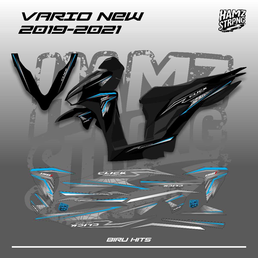 Jual Striping Transparan Vario Led New Hits Proper 2019-2021 | Shopee ...