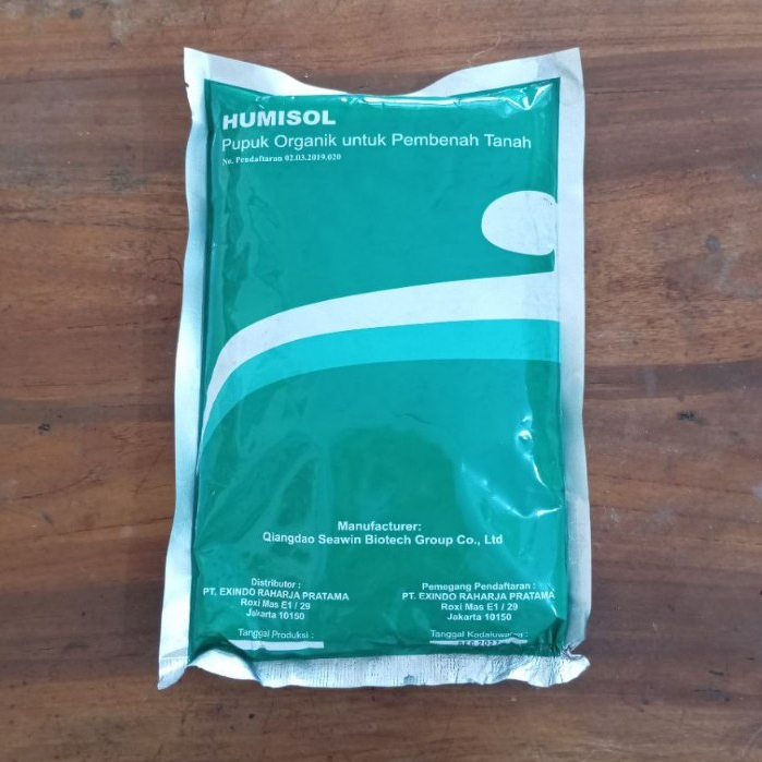 Jual HUMISOL Pupuk Organik dan Pembenah Tanah 500 Gram Asam Humat Humic ...