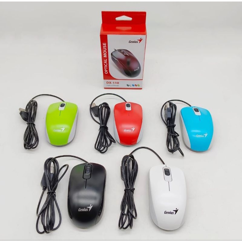 Jual mouse genius DX-110 USB optical mouse | Shopee Indonesia