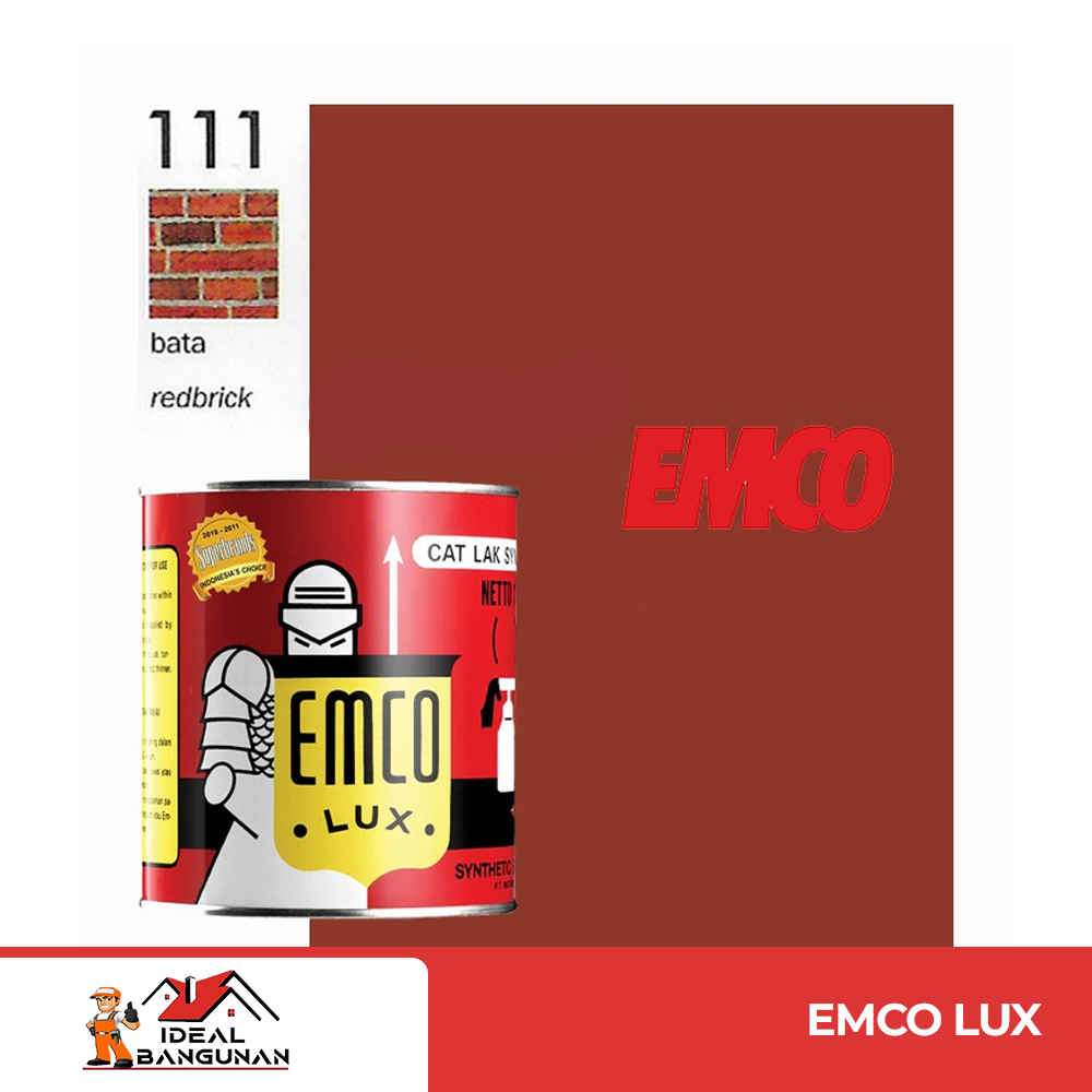 Jual Ready Cat Emco Lux Kemasan 500gr Cat Emco Lux Kemasan 12kg Cat Besi Dan Kayu Cat 6012