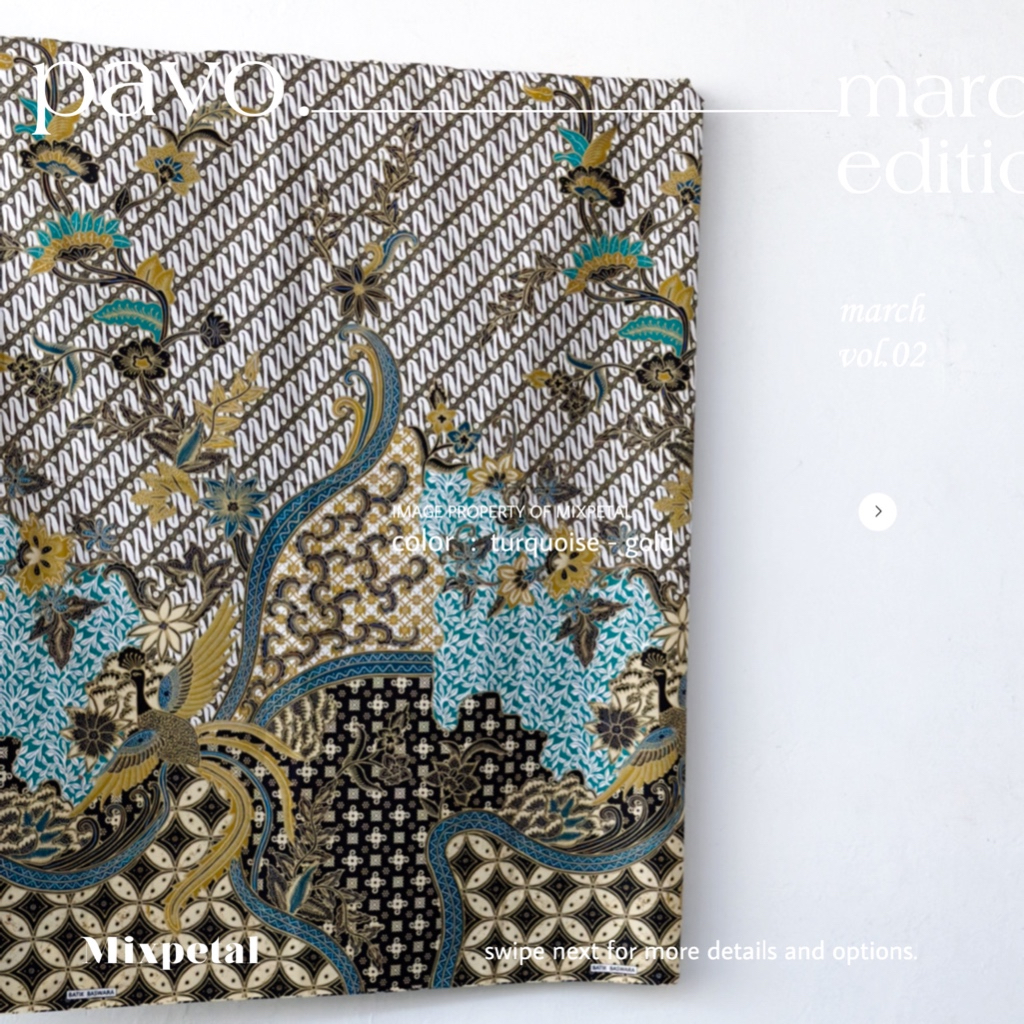 Jual BAHAN KAIN BATIK MERAK DIMENSI PAVO ( 2METER ) | Shopee Indonesia