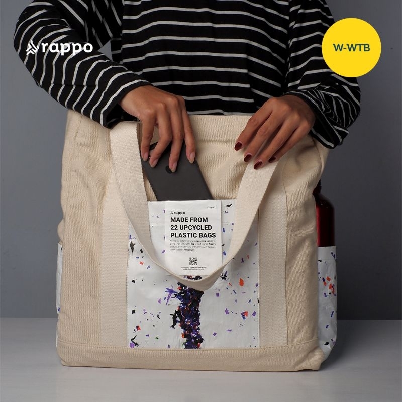Jual RAPPO WIDE TOTEBAG | LARGANG | TAS KANVAS | TOTE BAG KANVAS TOTE ...