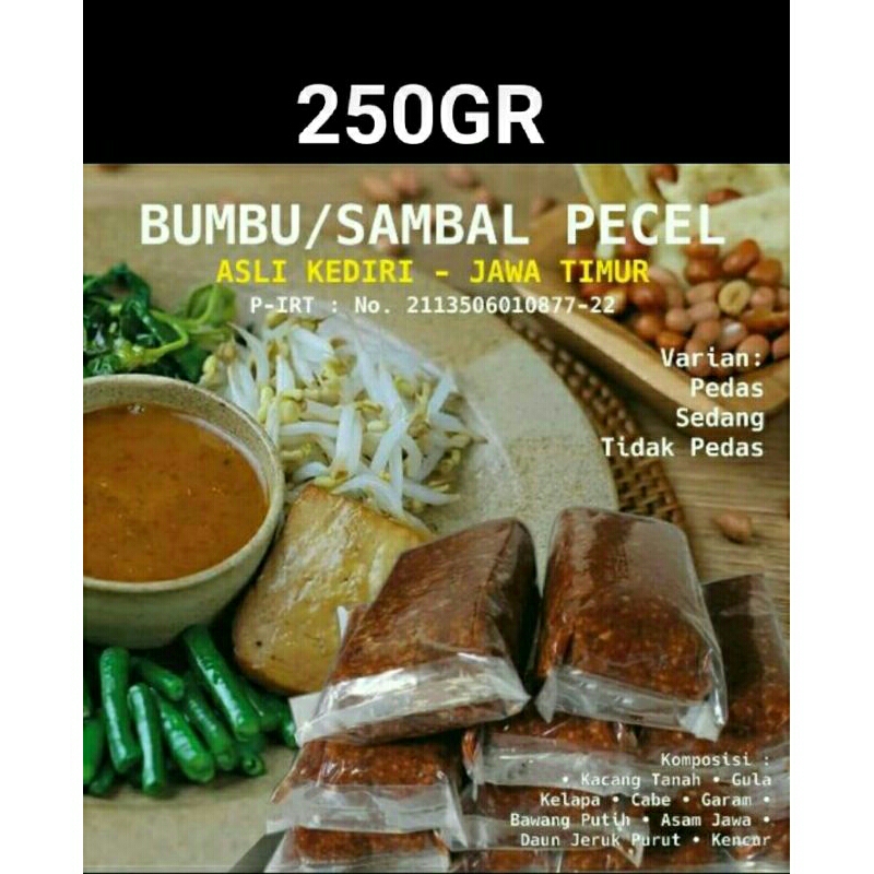 Jual Sambal pecel 250 gr | Shopee Indonesia