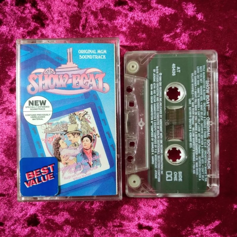 Jual Kaset Original MGM Soundtrack - Showboat (USA Press) | Shopee ...