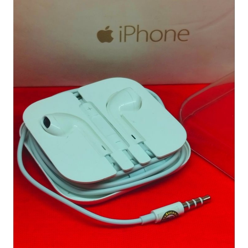 Jual headset iphone jack 3,5mm original ibox bawaan hp Shopee Indonesia