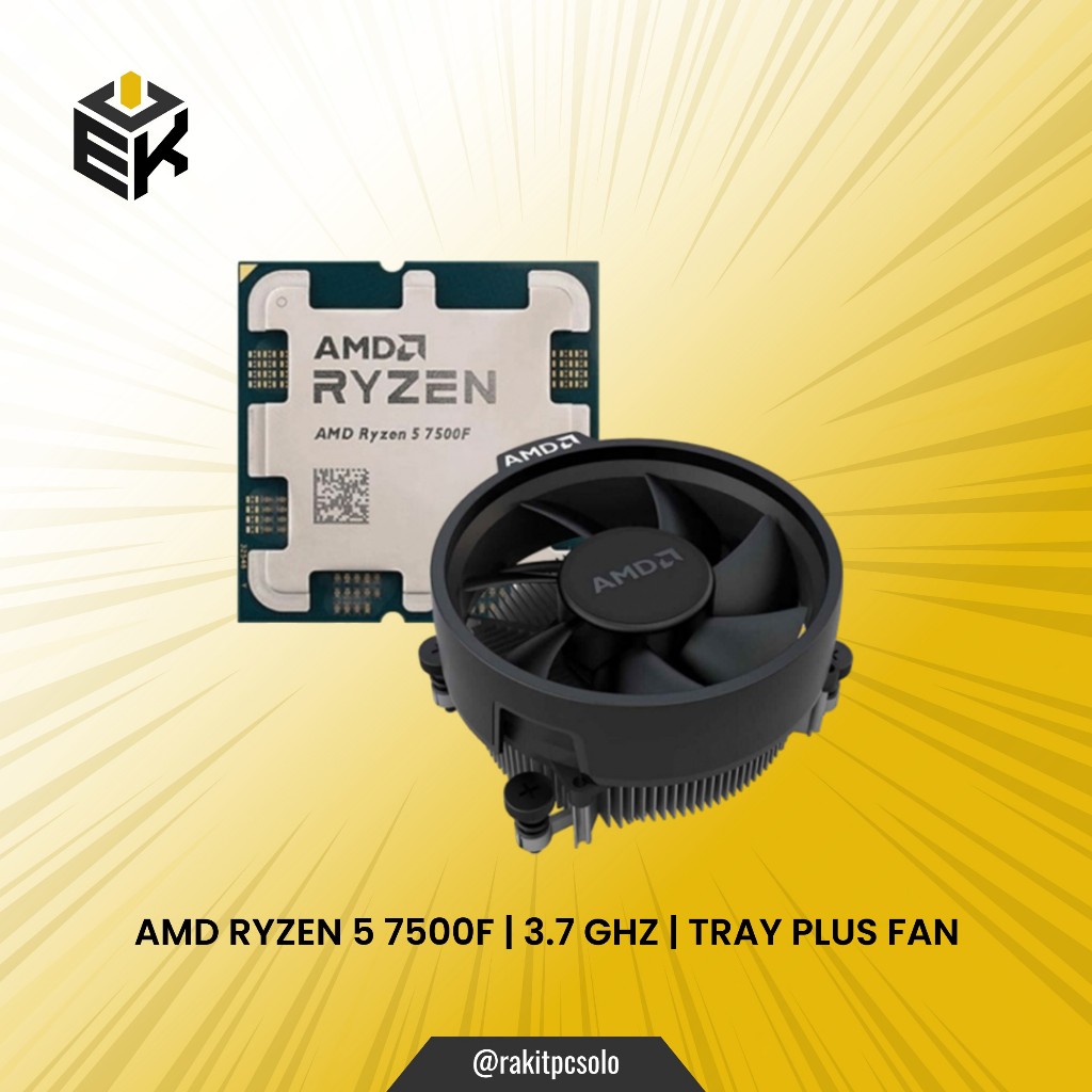 Jual AMD RYZEN 5 7500F TRAY | Shopee Indonesia