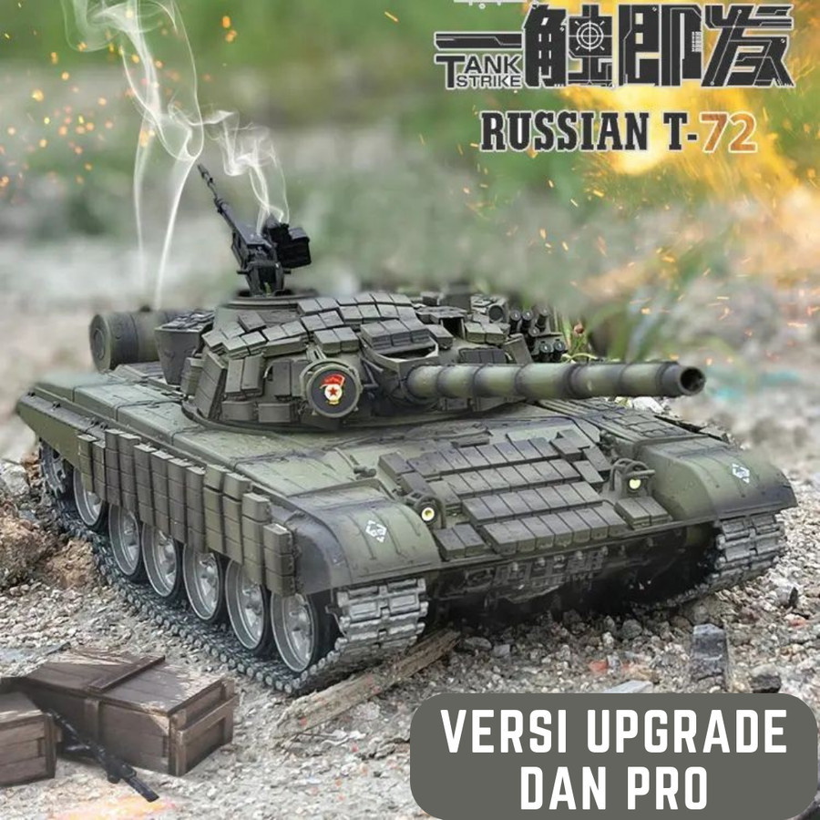 Sac De Pièces Décoration Pour Char RC Russe T72 Henglong 1/16 - Modèle 3939 - Neuf