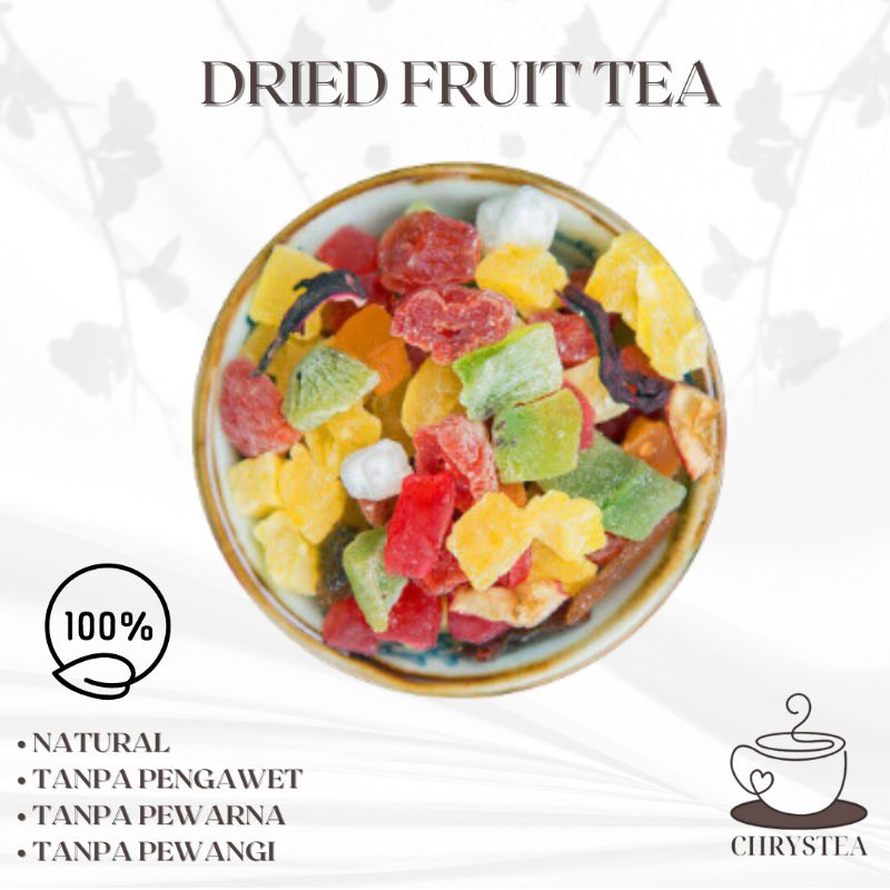 Jual CHRYSTEA || Dried Fruit Tea 1 kg | Shopee Indonesia