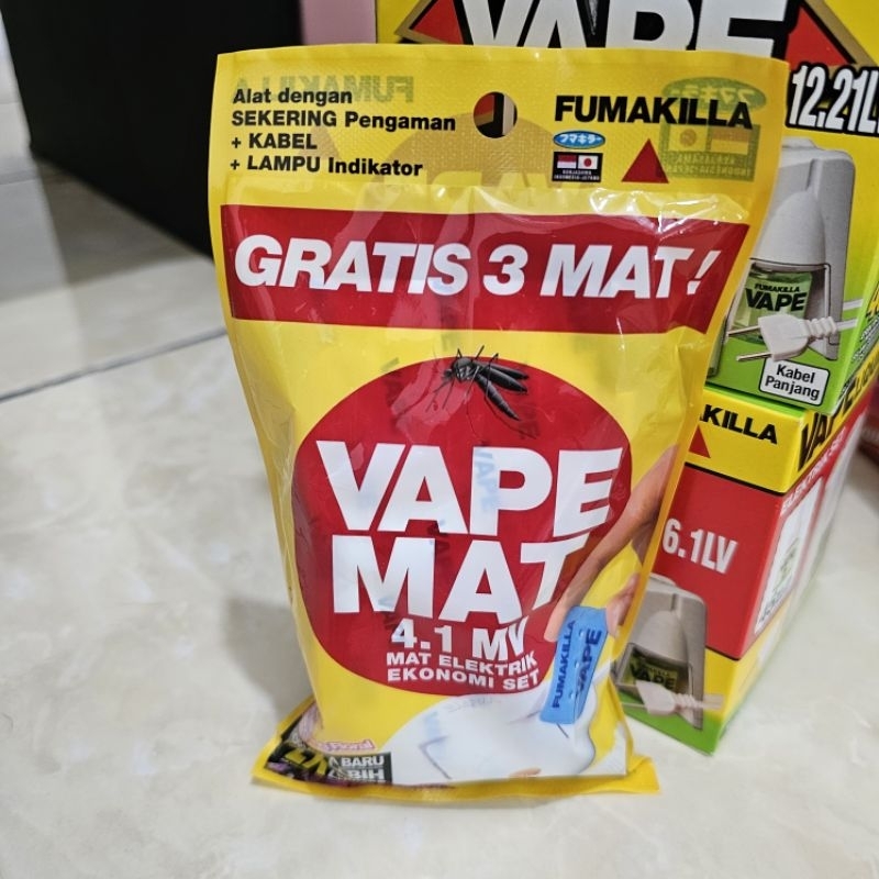 Jual VAPE ALAT OBAT NYAMUK MAT | VAPE MAT ELEKTRIK CMD| mat elektrik ...