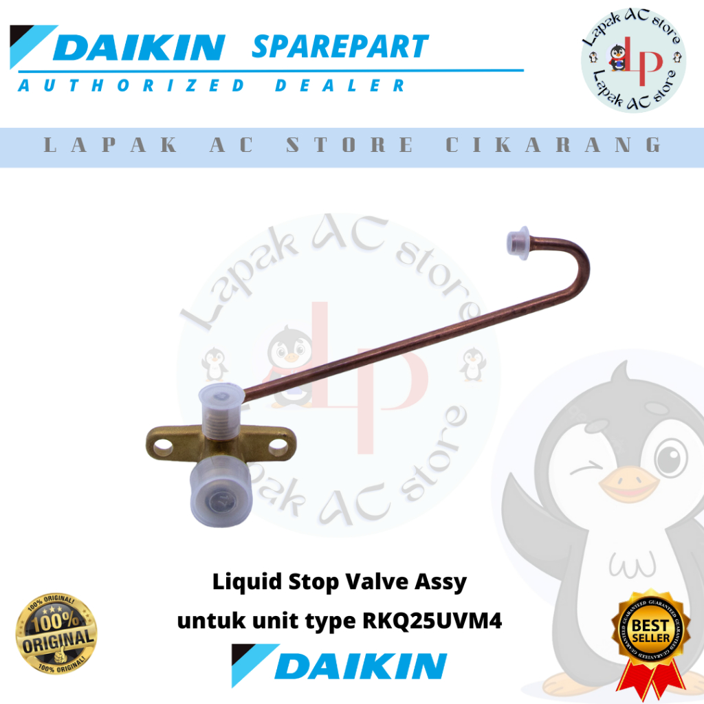 Jual Stop Valve Liquid AC DAIKIN Inverter Thailand 1 PK RKQ25UVM4 ...