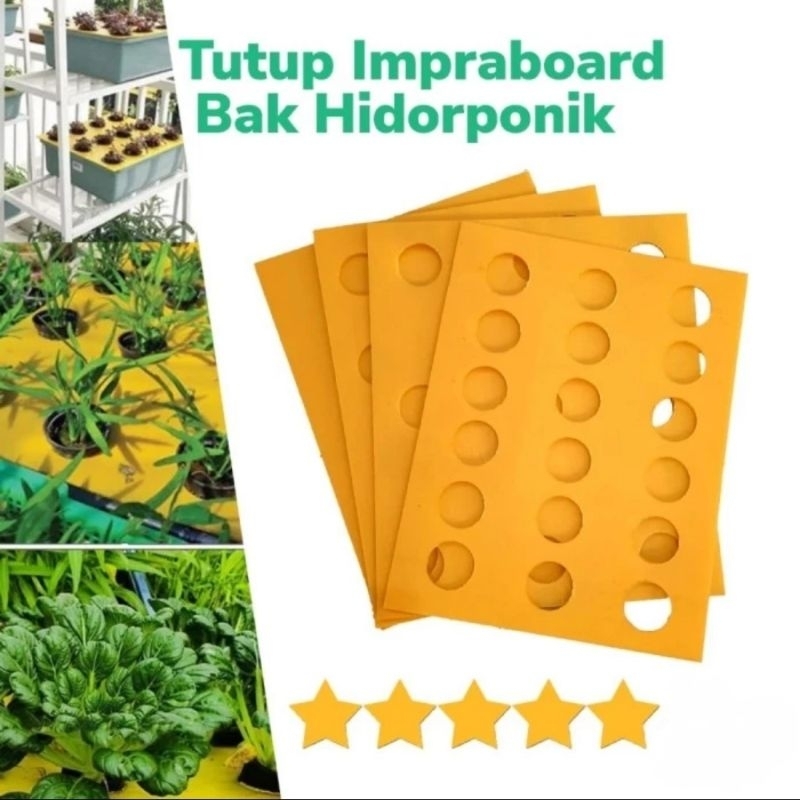 Jual Tutup Bak Hidroponik Wick System Impraboard infraboard tebal 5mm ...