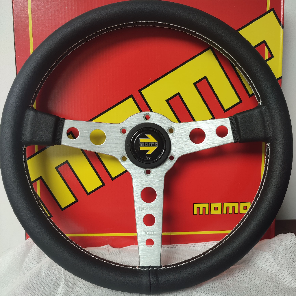 Jual Stir Racing Momo Prototipo 14 Inch Stir Racing Klasik Kulit ...