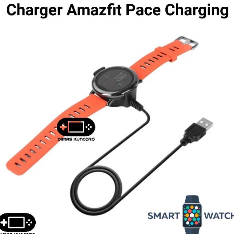 Jual wT Charger Amazfit Pace charging kabel usb A169 xiaomi huami ...