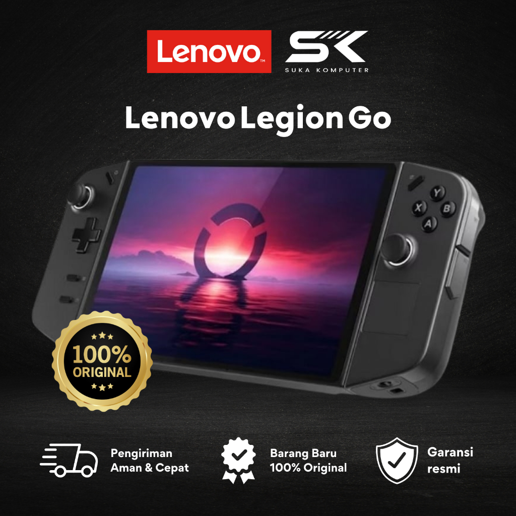 Jual Lenovo Legion Go /AMD Ryzen Z1 Extreme/16GB/512GB SSD/Windows 11