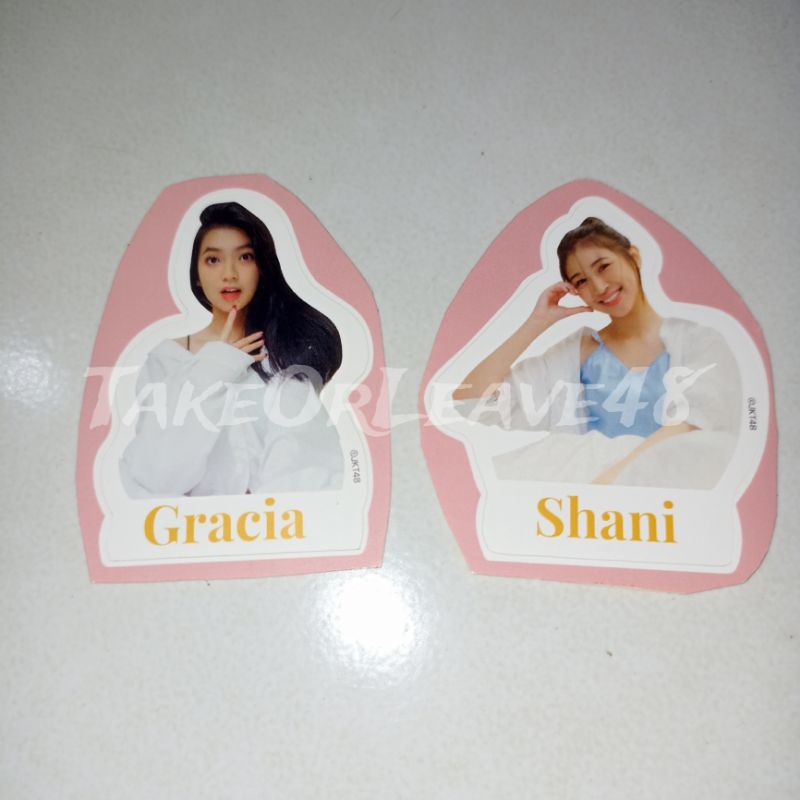 Jual Sticker JKT48 Morning Call Gracia Shani | Shopee Indonesia