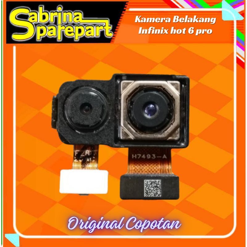Jual Kamera Belakang Infinix hot 6 Pro X608 Original Copotan | Shopee ...