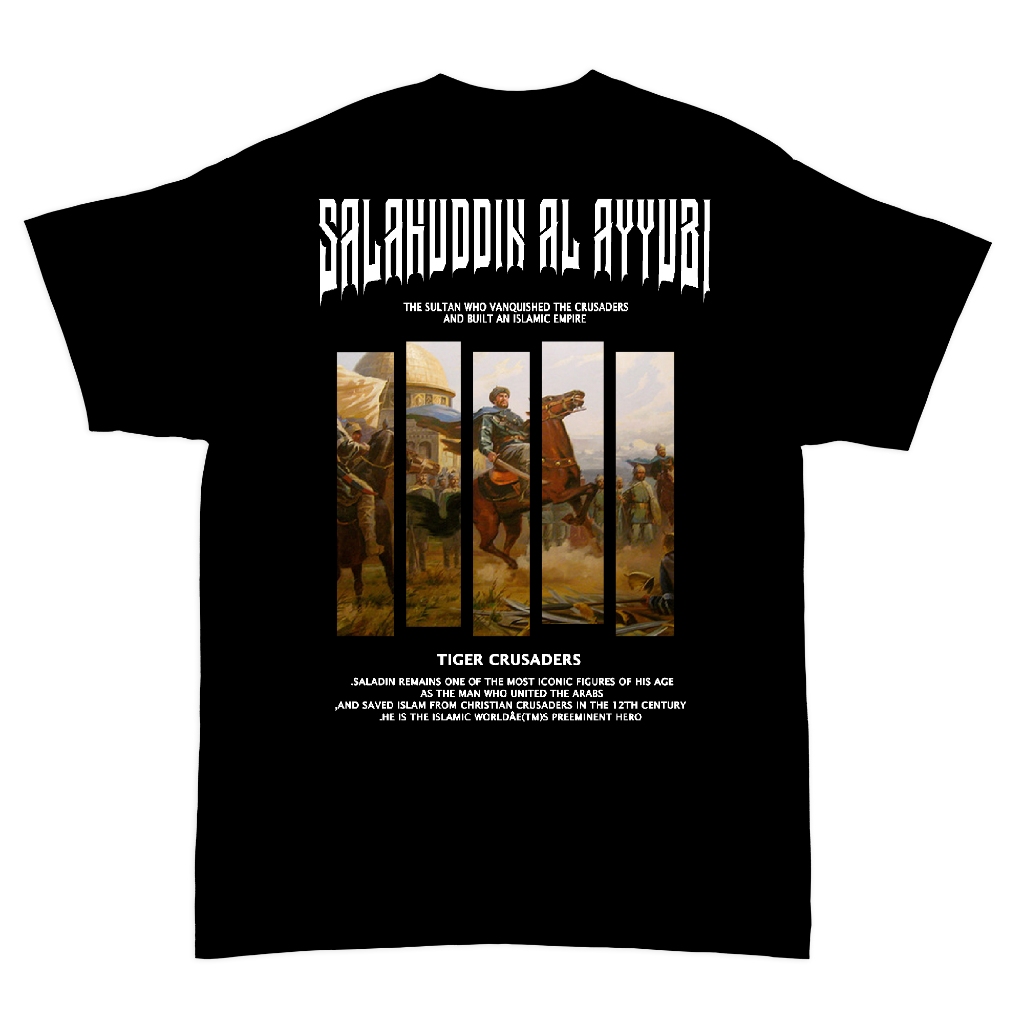 Jual Kaos Dakwah / T-Shirt - Saladin/Salahuddin Ayyubi/An-Nashir ...