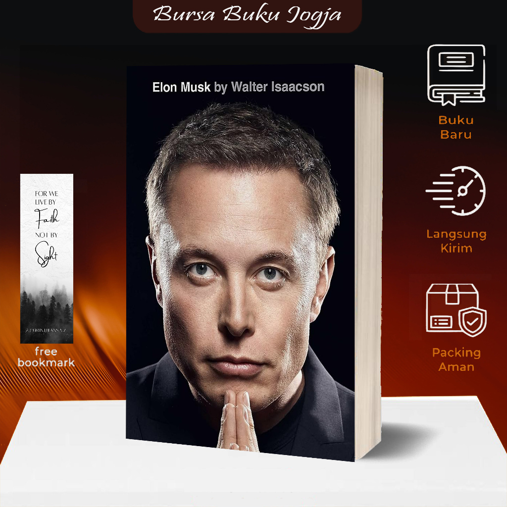 Jual Elon Musk by Walter Isaacson (English) | Shopee Indonesia