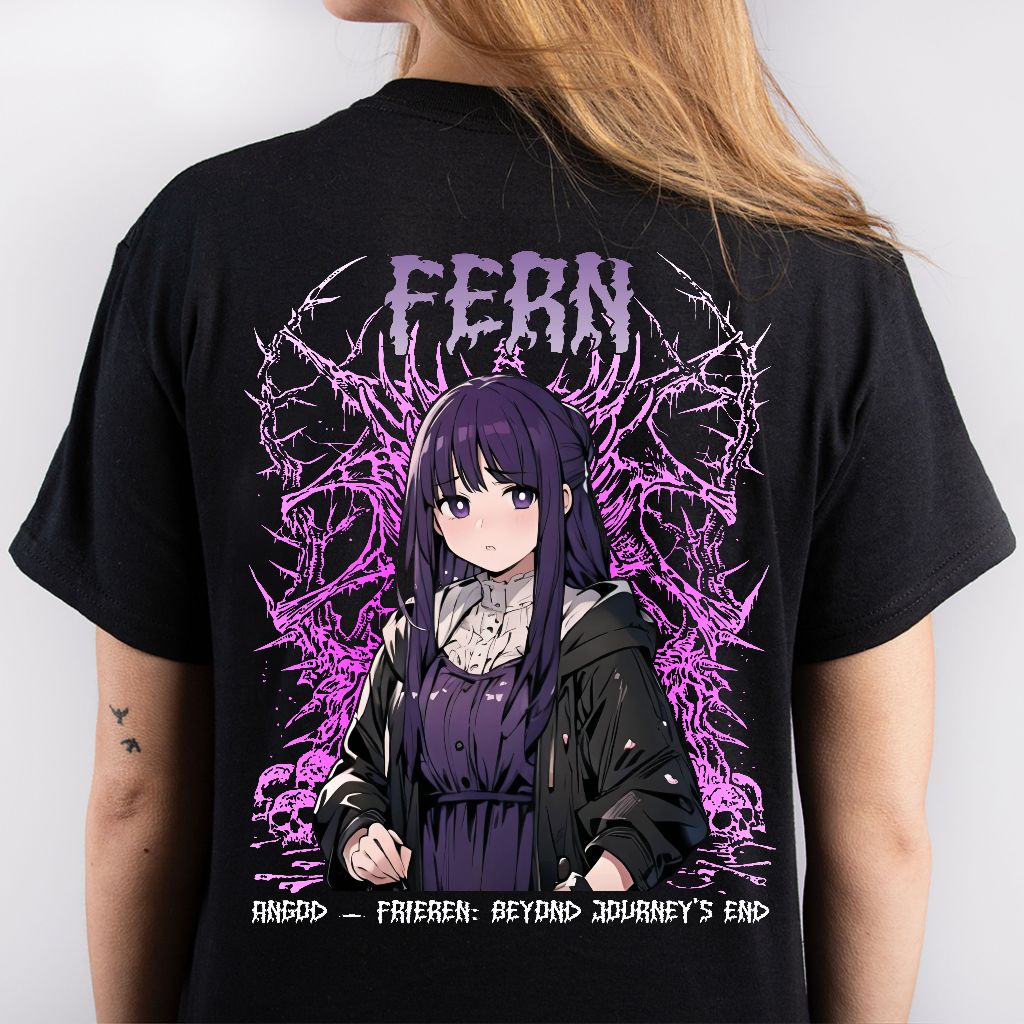 Jual Kaos Fern Sousou no Frieren | Cotton Combed 30s | Sablon Kualitas ...