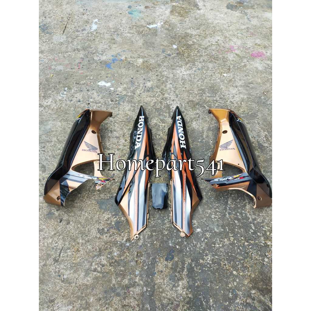 Jual FULL SET BODY HALUS SUPRA X 125 LAMA OLD 2005 2006 2007 SET