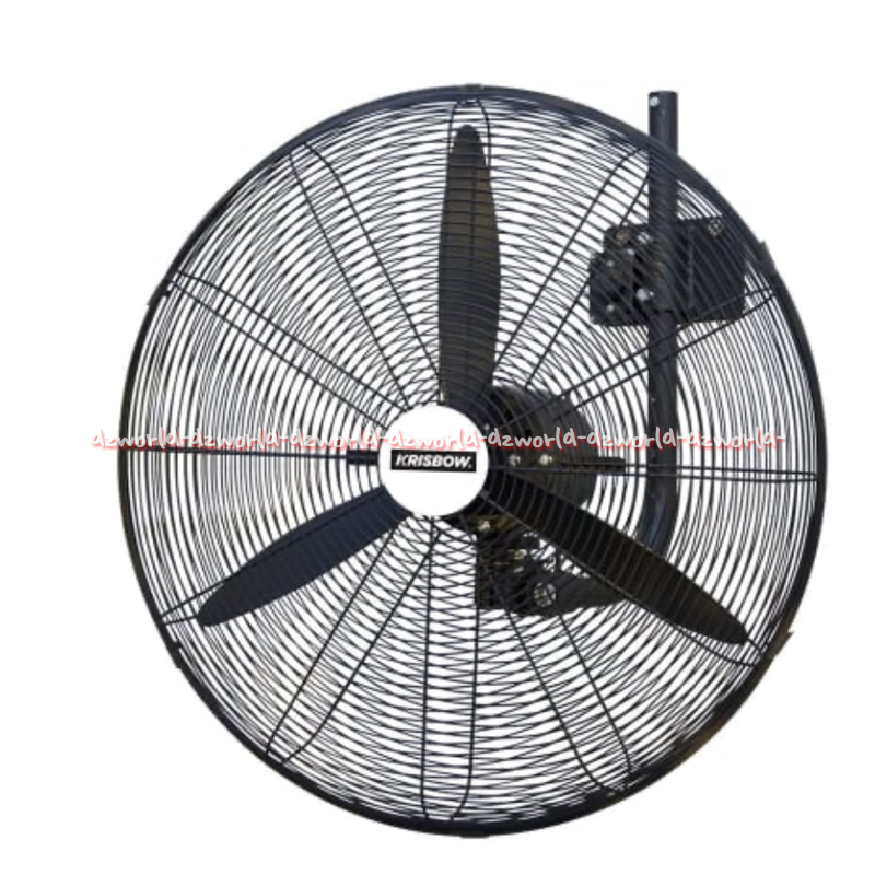 Jual Krisbow 26inch Wall Fan Rope Kipas Angin Dinding Hitam Angin ...