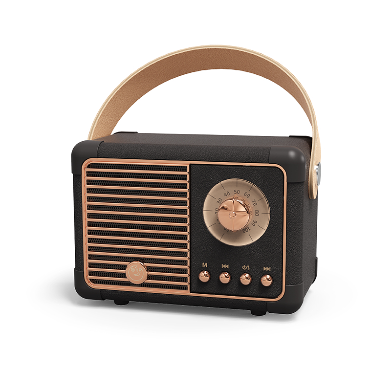 Jual Speaker Bluetooth Vintage Retro Classic Radio Portable Mini ...