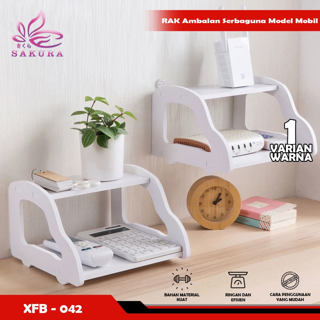 Jual Rak Penyimpanan Dinding Dipasang Rak Tempat Wifi Kotak Router Rak ...