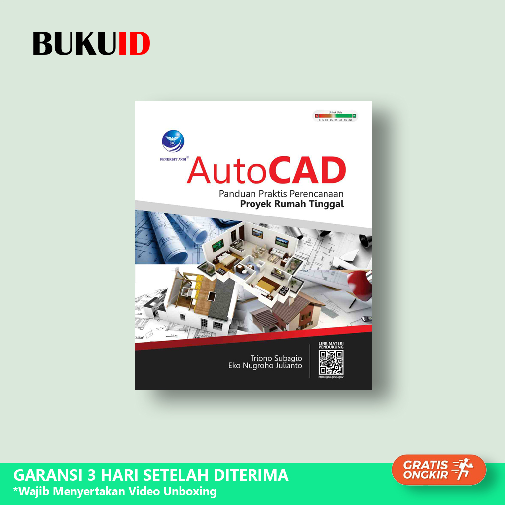 Jual Buku Autocad Panduan Praktis Perencanaan Proyek Rumah Tinggal ...