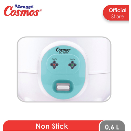 Jual Rice Cooker COSMOS Non Stick CRJ101N 0.6L/CRJ-101N/CRJ 101N/MAGIC ...